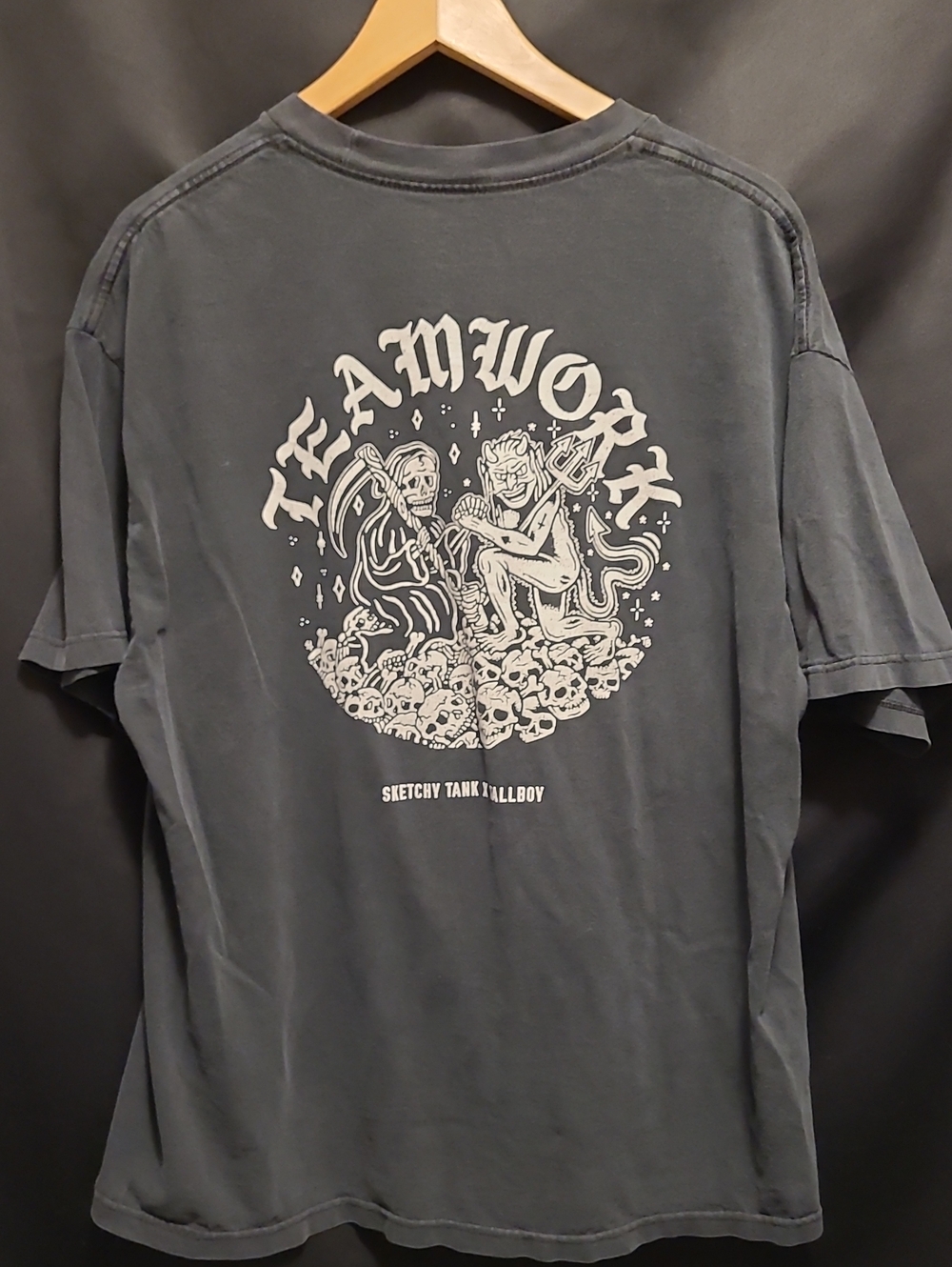 LURKING CLASS 'Teamwork' Graphic Tee  Sketchy Tank x Tallboy